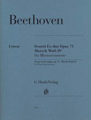Beethoven: Sextet in E flat major op. 71, March WoO 29