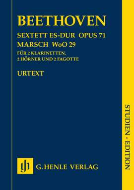 Beethoven: Sextet in E flat Major op. 71 and March WoO 29