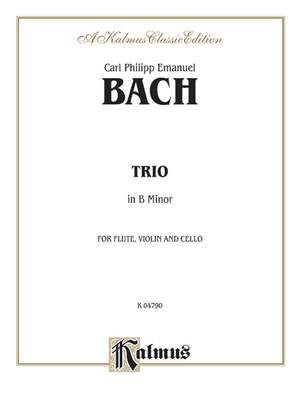 Carl Philipp Emanuel Bach: Trio in B Minor