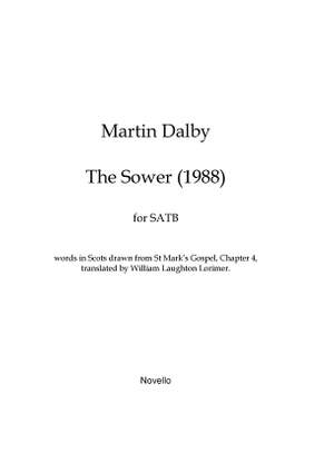 Martin Dalby: The Sower (1988)