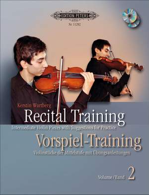 Wartberg, K: Recital Training for Violin, Volume 2