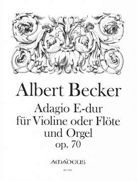 Becker, A: Adagio E major op. 70