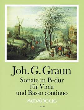 Graun, J G: Sonate B flat major