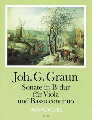 Graun, J G: Sonate B flat major