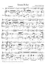 Graun, J G: Sonata B flat major Product Image