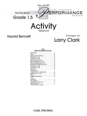 Harold Bennett: Activity (March)
