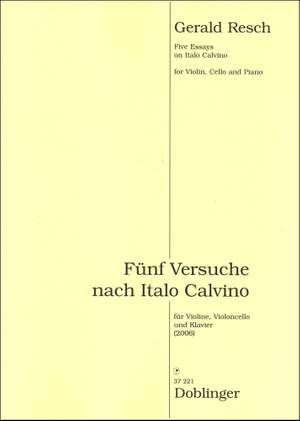 Gerald Resch: Fünf Versuche über Italo Calvino