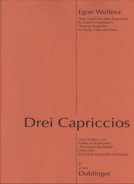 Egon Wellesz: 3 Capriccios nach Bildern von Callot