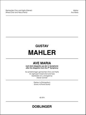 Mahler, G: Ave Maria (vocal score)