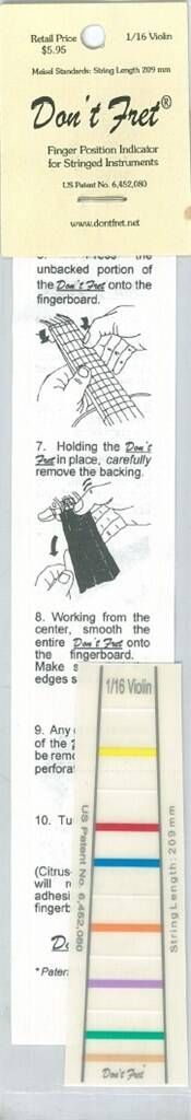 Don't Fret - Finger Position Indicator