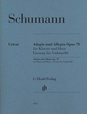 Schumann, R: Adagio and Allegro for Piano and Horn op. 70