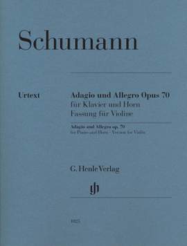 Schumann, R: Adagio and Allegro for Piano and Horn op. 70
