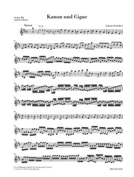 Pachelbel, J: Canon and Gigue D major