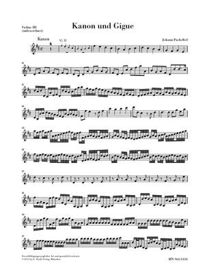 Pachelbel, J: Canon and Gigue D major