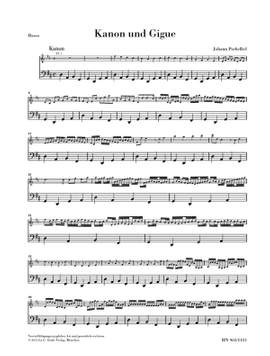 Pachelbel, J: Canon and Gigue