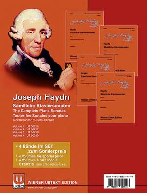 Haydn, J: The Complete Piano Sonatas Vol. 1-4