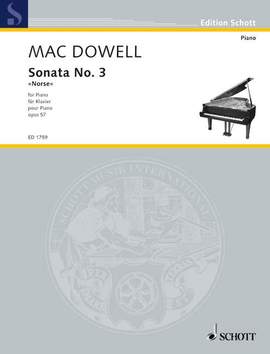 MacDowell, E: Sonata No. 3 op. 57