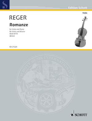 Reger: Romance G major WoO II/10