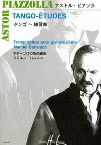 Piazzolla, Astor: 6 Tango-Etudes (guitar)