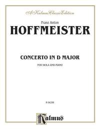 Franz Anton Hoffmeister: Viola Concerto in D Major