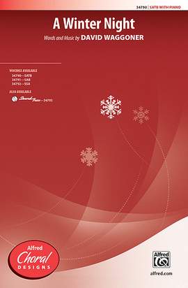 David Waggoner: A Winter Night SATB