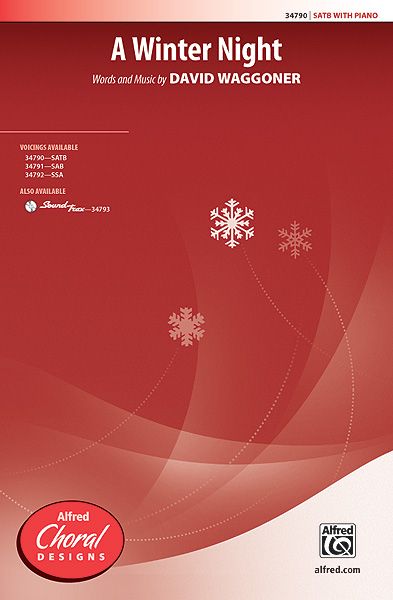 David Waggoner: A Winter Night SATB