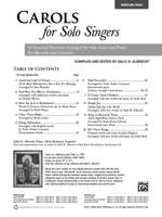 Carols for Solo Singers Product Image