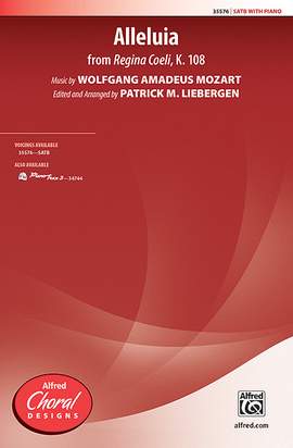 Wolfgang Amadeus Mozart: Alleluia (from Regina Coeli, K. 108) SATB