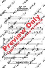 Andy Beck: Pacem SATB Product Image
