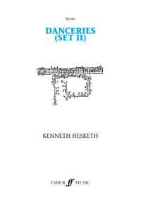 Hesketh, Kenneth: Danceries. Set II (brass band score)
