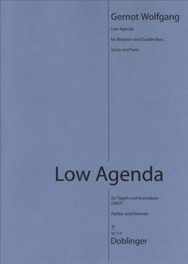 Gernot Wolfgang: Low Agenda