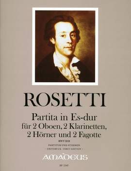 Rosetti, F A: Partita E flat major