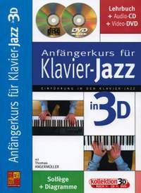 Angermueller, T: Anfängerkurs für Klavier-Jazz in 3D