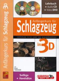 Theissen, E: Anfängerkurs für Schlagzeug in 3D