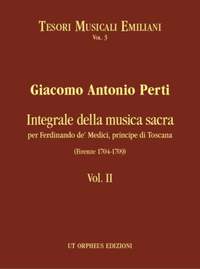 Perti, G A: Complete Sacred Music for Ferdinando de Medici