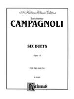 Bartolomeo Campagnoli: Six Duets, Op. 14 Product Image