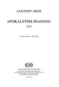 Zarandy, Akos: Apokalypsis Ioannou. SSAA