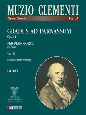 Clementi, M: Gradus ad Parnassum Vol.3 op.44