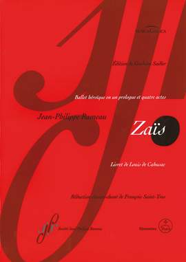 Rameau, J: Zais (F) (Urtext)