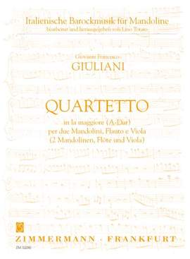 Giuliani, G F: Quartetto in la maggiore (A-Dur) A major