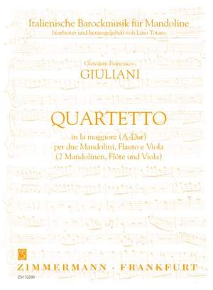 Giuliani, G F: Quartetto in la maggiore