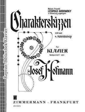 Hofmann, J: Charakterskizzen op. 40/4