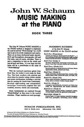 Music Making At The Piano Book 3 Level 2