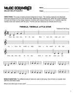 Music Scrambles Product Image