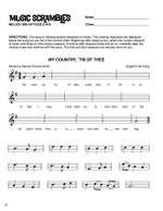 Music Scrambles Product Image