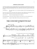 The Concert Etiquette Rap by Janet Gardner - Choir - Digital Sheet Music