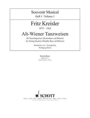 Kreisler, F: Alt-Wiener Tanzweisen Issue 1