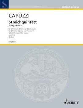 Capuzzi, A: String Quintet G major G major op. 3/6
