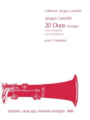 Jacques Lancelot: 20 Duos Classiques