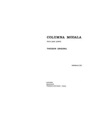 Theodor Grigoriu: Columna Modala